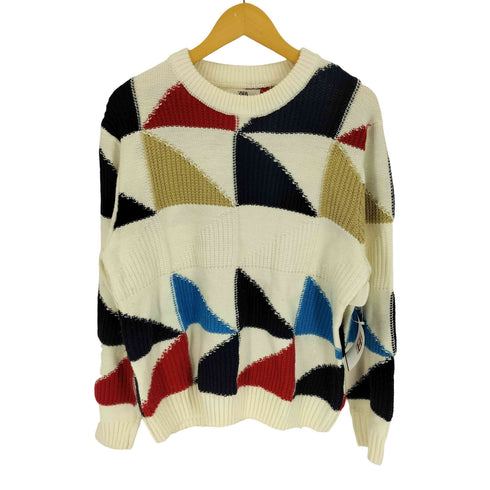 ザラマン ZARA MAN 23SS ジオメトリック ジャガード ニット LIMITED EDITION メンズ import:M