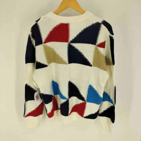 ザラマン ZARA MAN 23SS ジオメトリック ジャガード ニット LIMITED EDITION メンズ import:M