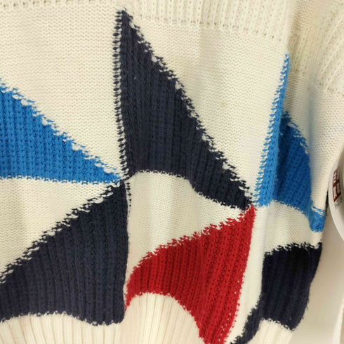 ザラマン ZARA MAN 23SS ジオメトリック ジャガード ニット LIMITED EDITION メンズ import:M