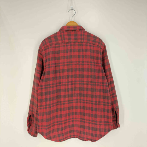 ポロバイラルフローレン Polo by RALPH LAUREN インド製 VINTAGE FARREL チェック柄 2ポケット フランネルシャツ ネルシャツ メンズ import:L
