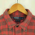 ポロバイラルフローレン Polo by RALPH LAUREN インド製 VINTAGE FARREL チェック柄 2ポケット フランネルシャツ ネルシャツ メンズ import:L