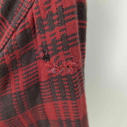 ポロバイラルフローレン Polo by RALPH LAUREN インド製 VINTAGE FARREL チェック柄 2ポケット フランネルシャツ ネルシャツ メンズ import:L