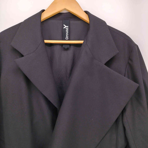 グラウンドワイ Ground Y 23AW ASYMMETRIC JACKET アシンメトリー ジャケット メンズ JPN:3