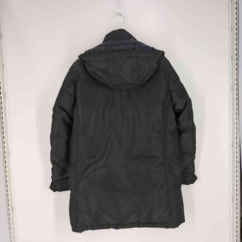 ブラックレーベルクレストブリッジ BLACK LABEL CRESTBRIDGE フード付き シャドーチェック ダウンコート メンズ LL