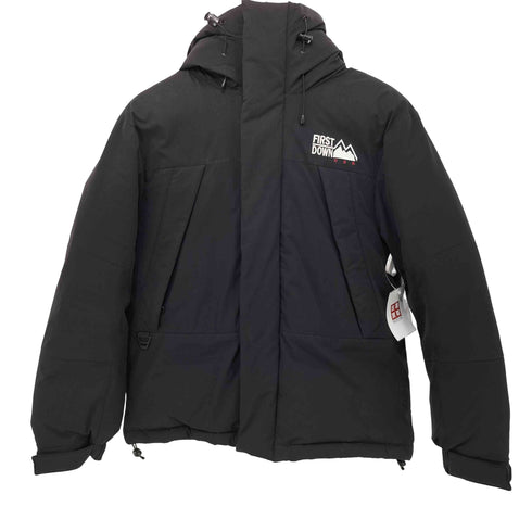 ファーストダウン FIRST DOWN 21AW パネルショートダウンジャケット レディース MEDIUM