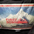 ファーストダウン FIRST DOWN 21AW パネルショートダウンジャケット レディース MEDIUM