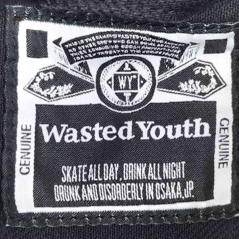 ウェイステッドユース WASTED YOUTH 24AW BLACK DENIM JACKET メンズ JPN:S