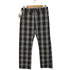 バーバリーブラックレーベル BURBERRY BLACK LABEL ボタンフライ チェックパンツ メンズ 79