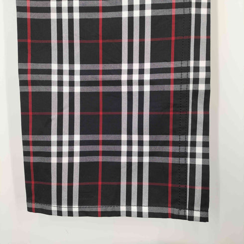 バーバリーブラックレーベル BURBERRY BLACK LABEL ボタンフライ チェックパンツ メンズ 79