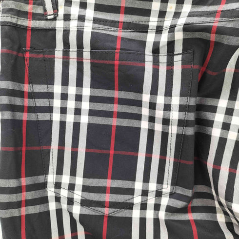 バーバリーブラックレーベル BURBERRY BLACK LABEL ボタンフライ チェックパンツ メンズ 79