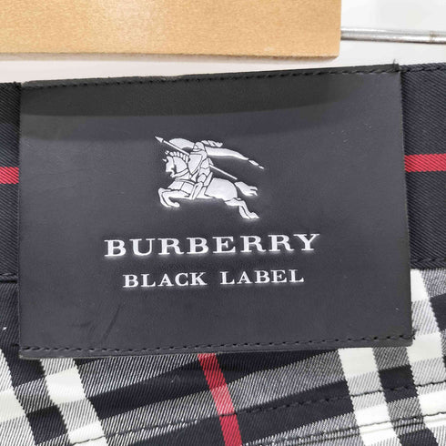 バーバリーブラックレーベル BURBERRY BLACK LABEL ボタンフライ チェックパンツ メンズ 79