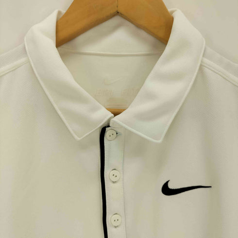 ナイキ NIKE DRI-FIT ロゴ刺繍ポロシャツ メンズ import:S