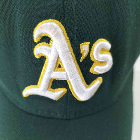 ニューエラ NEW ERA A'sロゴ 6パネルベースボールキャップ メンズ