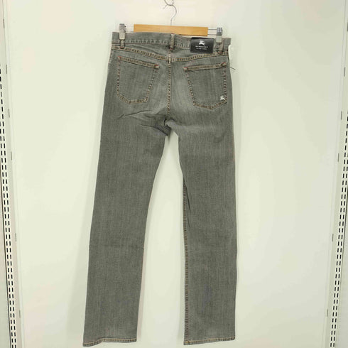 バーバリーブラックレーベル BURBERRY BLACK LABEL ボタンフライ デニムパンツ メンズ 79