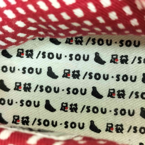 ソウソウ SOU・SOU さしこ 先丸地下足袋 レディース 25