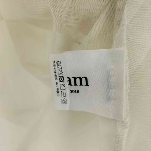 I AM puff sleeve tulle blouse レディース FREE