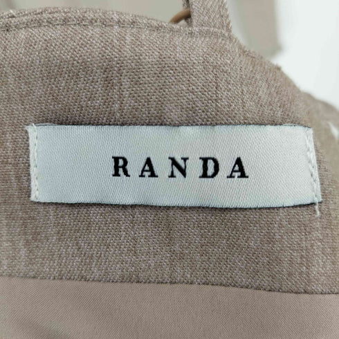 ランダ RANDA ニットセットキャミワンピース レディース FREE