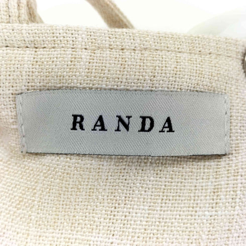 ランダ RANDA アシンメトリーキャミワンピース レディース JPN:1