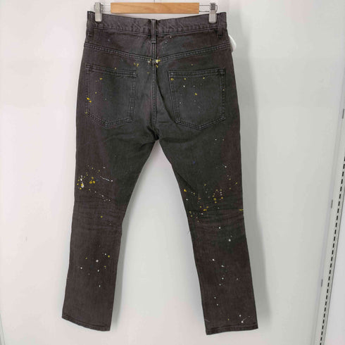 HALMAN ダメージペンキ加工デニムパンツ メンズ JPN:M