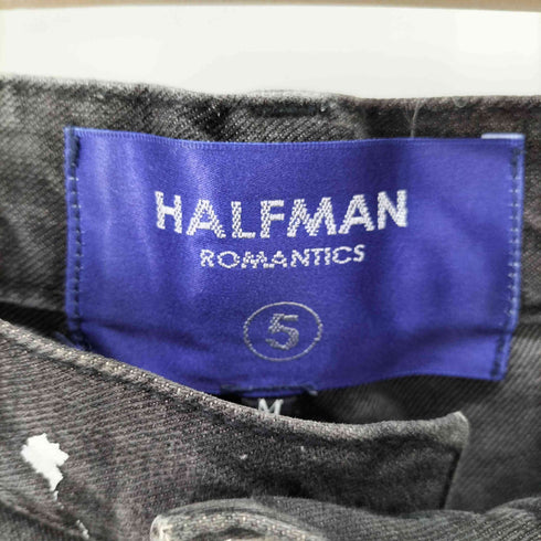 HALMAN ダメージペンキ加工デニムパンツ メンズ JPN:M