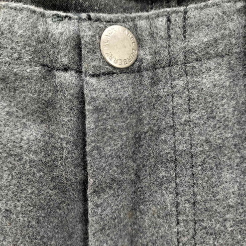 バーバリーブラックレーベル BURBERRY BLACK LABEL ホース刺繍ロゴ カーゴパンツ メンズ 76