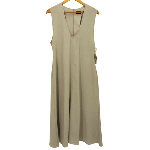 ユナイテッドアローズグリーンレーベルリラクシング UNITED ARROWS green label relaxing 23SS スラブオックス フレア ジャンパースカート レディース 38