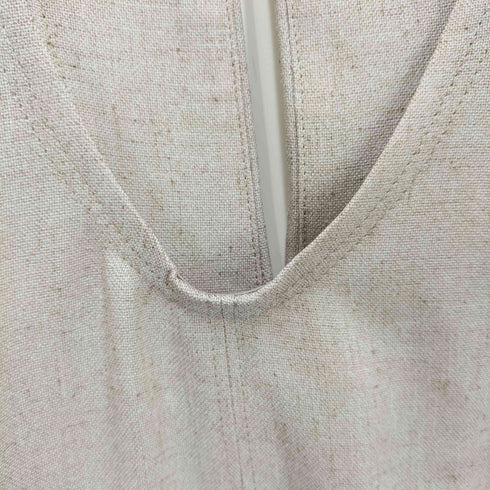 ユナイテッドアローズグリーンレーベルリラクシング UNITED ARROWS green label relaxing 23SS スラブオックス フレア ジャンパースカート レディース 38