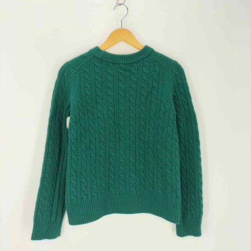 ドレステリア DRESSTERIOR AQUAウール混ケーブルニット レディース 40
