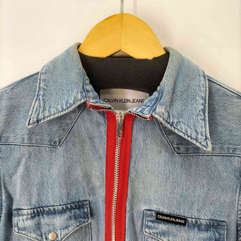 カルバンクラインジーンズ Calvin Klein Jeans L/S デニムワンピース レディース import:S