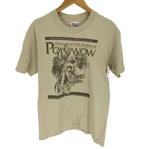 ヘインズ Hanes 00S BEEFY-T Festival Of Americas Pow wow プリント S/S Tシャツ メンズ import:M
