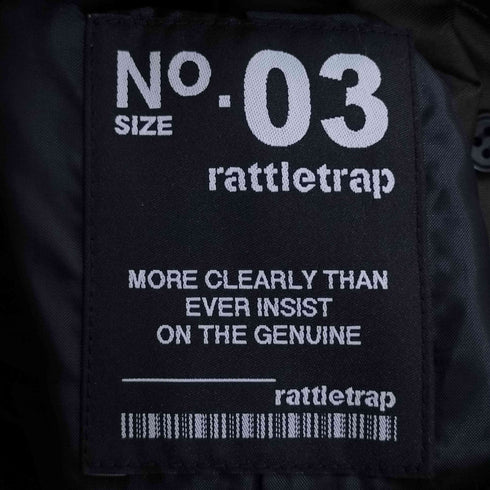 RattleTrap ライナー付き フーデッドコート メンズ 3