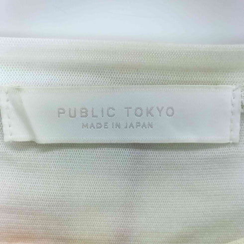 パブリックトウキョウ PUBLIC TOKYO ライトトレイルランドスケープシアートップ レディース FREE