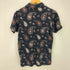 アベイシングエイプ A BATHING APE ペイズリー柄半袖ポロシャツ メンズ JPN:S