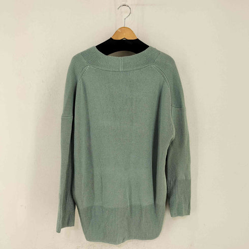 ノータデラマノシニストラ nota della mano sinistra ディープVネック アクリルニットプルオーバー レディース FREE