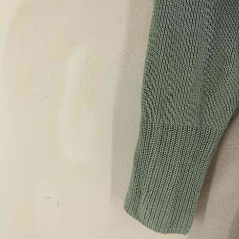 ノータデラマノシニストラ nota della mano sinistra ディープVネック アクリルニットプルオーバー レディース FREE