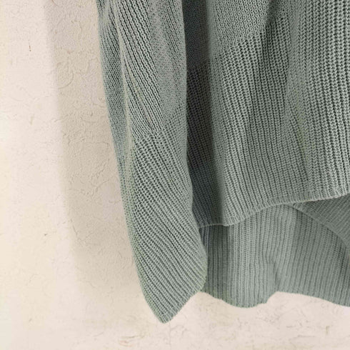 ノータデラマノシニストラ nota della mano sinistra ディープVネック アクリルニットプルオーバー レディース FREE