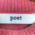 poet モックネック シャギーニット レディース