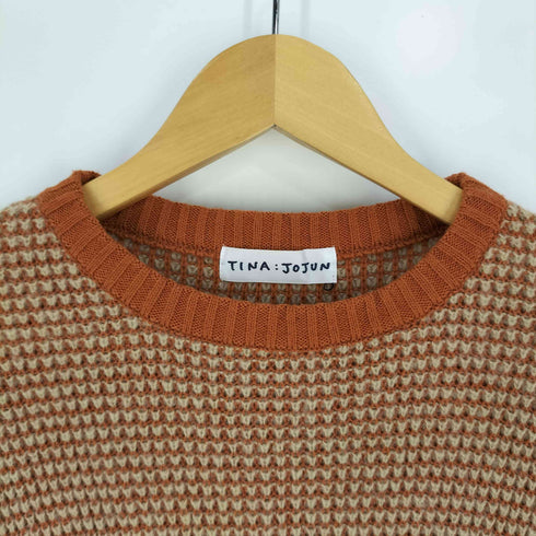 ティーナジョジュン TINA:JOJUN ユニセックス ワッフルニット レディース JPN:M