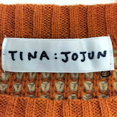ティーナジョジュン TINA:JOJUN ユニセックス ワッフルニット レディース JPN:M
