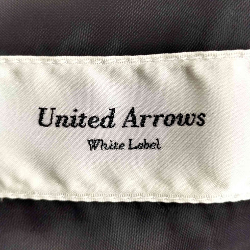 UNITED ARROWS WHITE LABEL ベルト付き ウールトレンチコート メンズ JPN:3