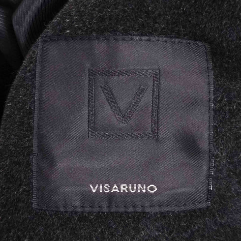 ビサルノ VISARUNO ウールステンカラーコート メンズ T
