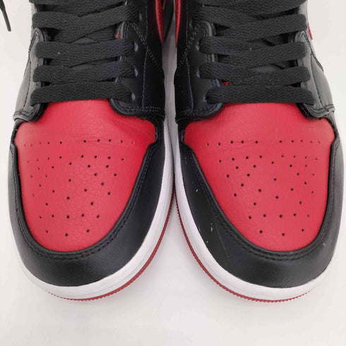 ジョーダンブランド JORDAN BRAND 2020年 エア ジョーダン 1 ミッド ブラック/ジムレッド-ホワイト メンズ JPN:28