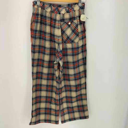 ビームスボーイ BEAMS BOY 23AW ワーク チェック イージーパンツ レディース