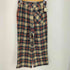 ビームスボーイ BEAMS BOY 23AW ワーク チェック イージーパンツ レディース