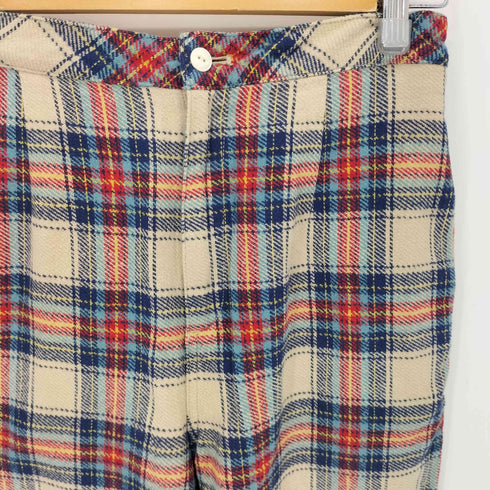 ビームスボーイ BEAMS BOY 23AW ワーク チェック イージーパンツ レディース