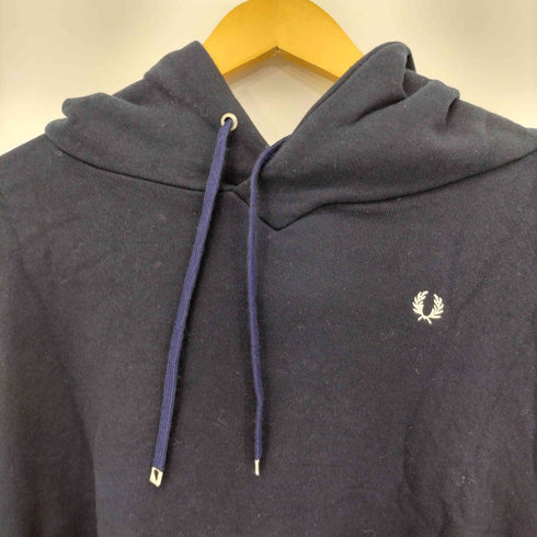 フレッドペリー FRED PERRY クロップド プルオーバーパーカー レディース UK:10