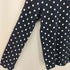 プレイコムデギャルソン PLAY COMME des GARCONS ロゴワッペン ドット柄L/Sカットソー レディース JPN:S
