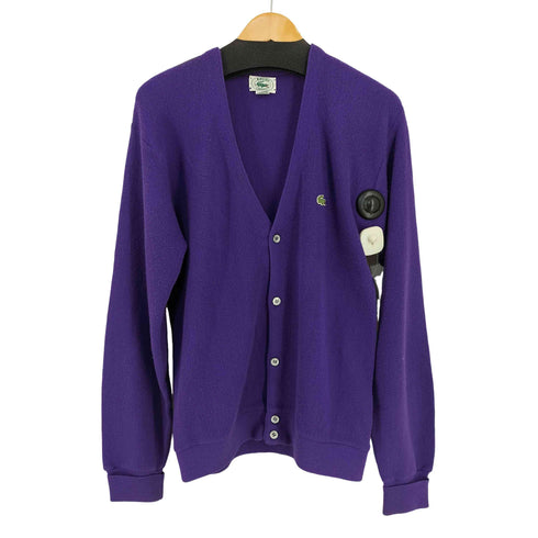 アイゾッドラコステ IZOD LACOSTE USA製 アクリルカーディガン メンズ import:S