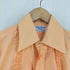 PALM BEACH FORMALS USA製 ユニオンチケット フリルシャツ メンズ import:M