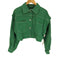 HELLO.SANFRANCISCO 22AW カット アウトカラー ショート ジャケット 2WAY カラー デニム レディース ONE SIZE